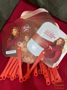 PVC HAND FAN