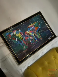 Vibrant Abstract Art Wall Decor
