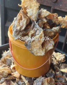 Original Cod Stockfish Body Cuts (Okporoko Body) – Custard Paint Bucket
