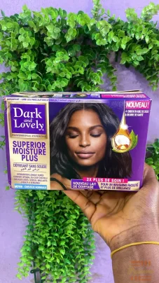 Dark and Lovely Superior Moisture Plus No-Lye Relaxer Kit