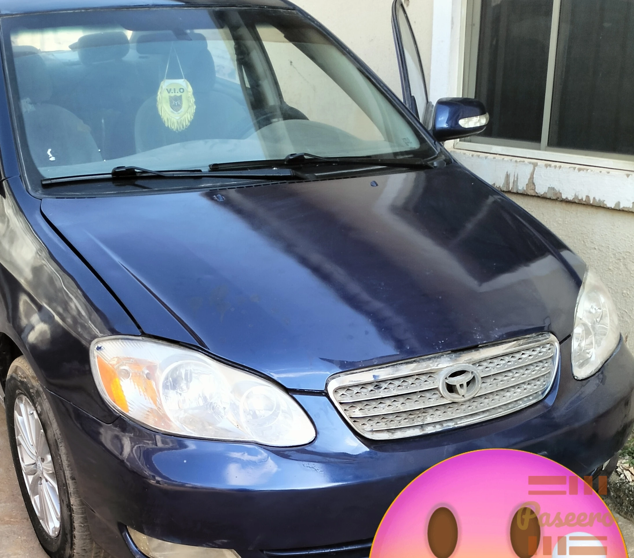 Locally used Toyota Corolla