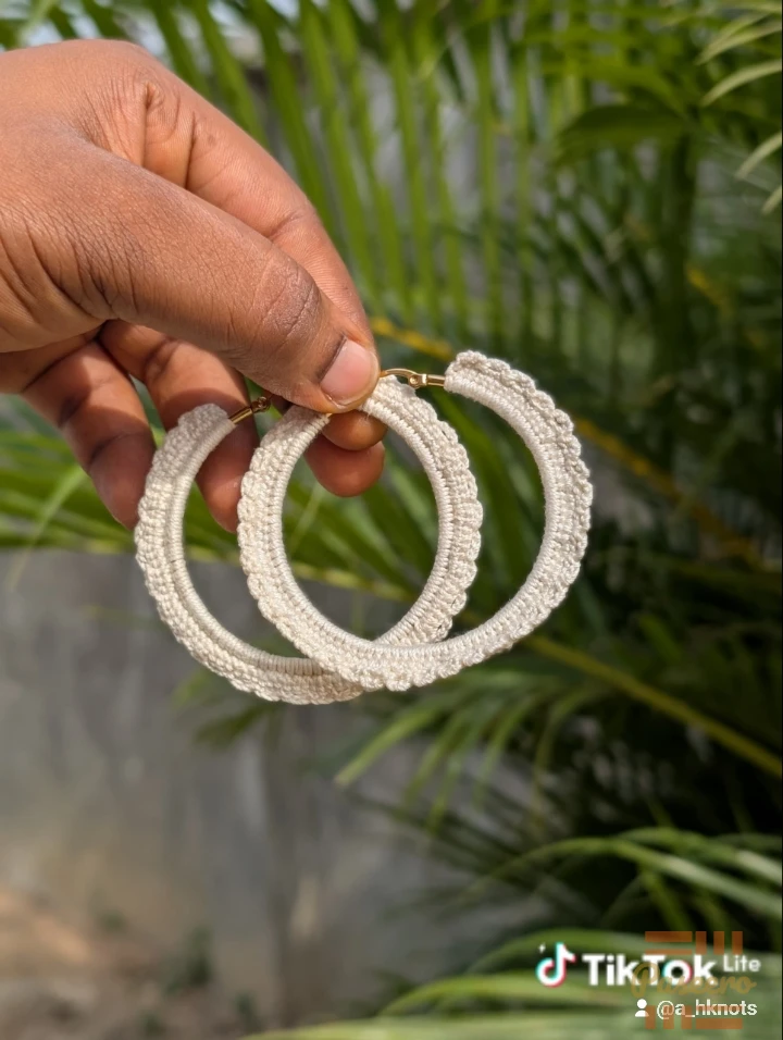Crochet earrings2