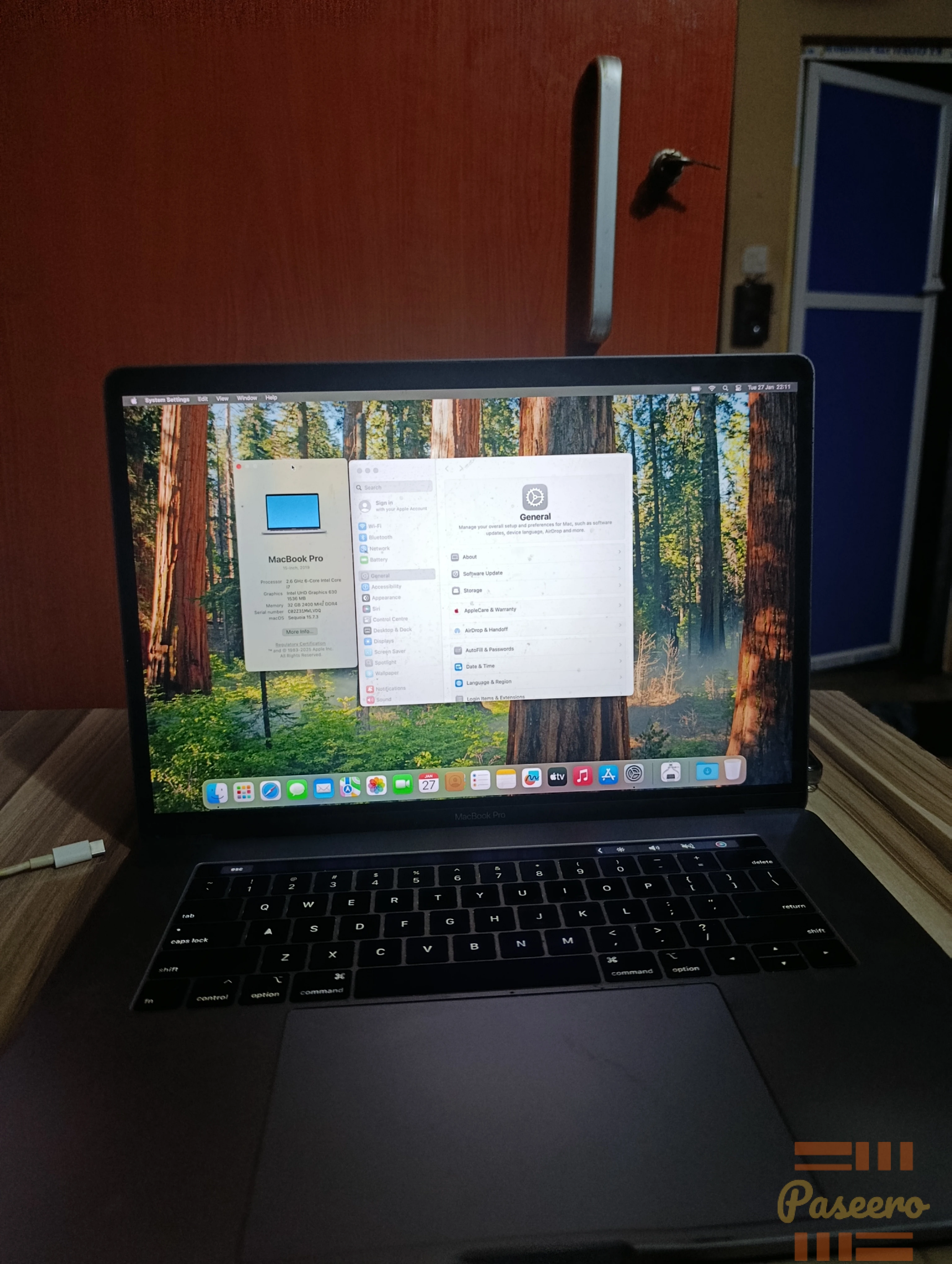 MacBook pro 15 inch 20192