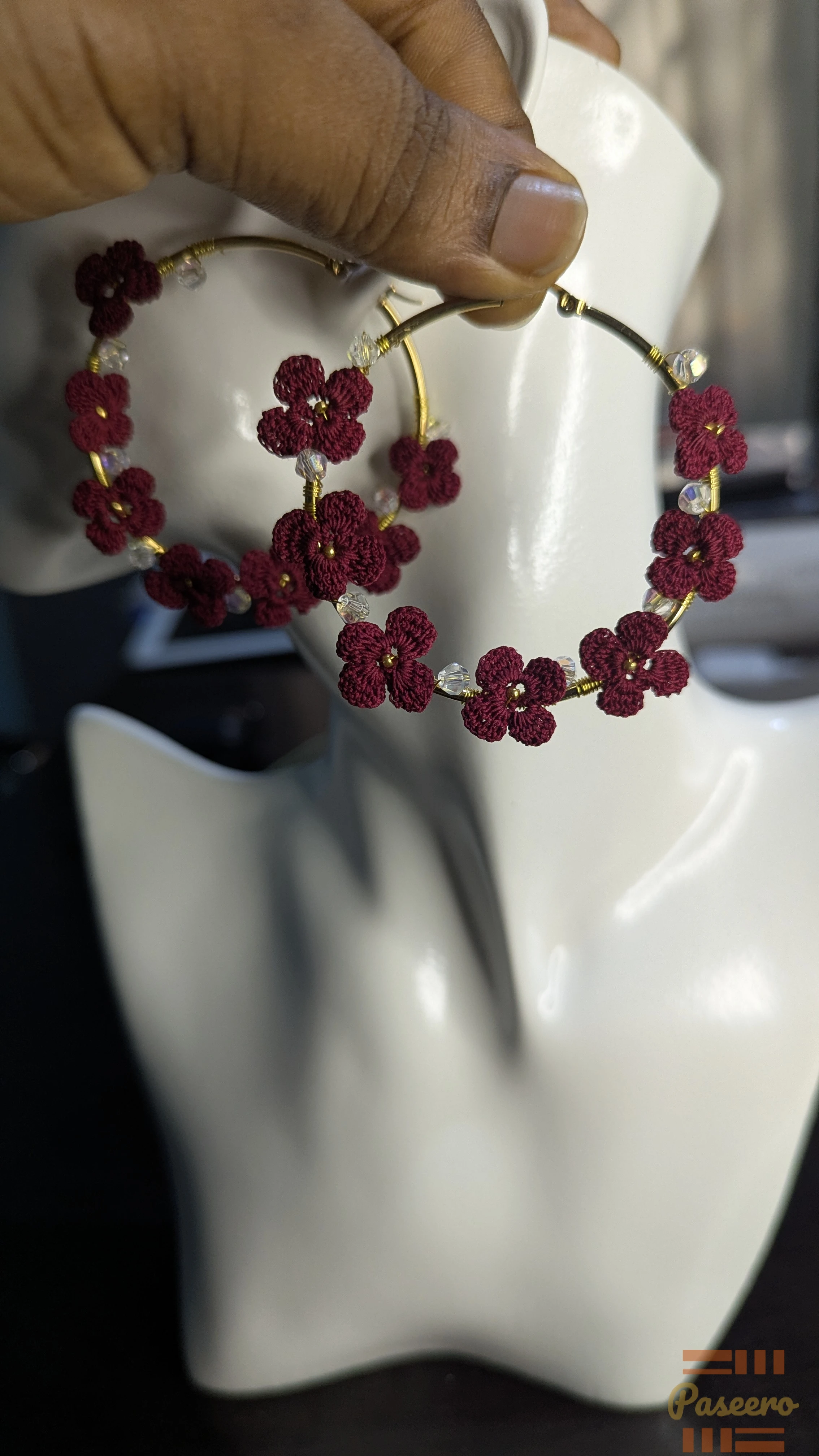 Crochet earrings