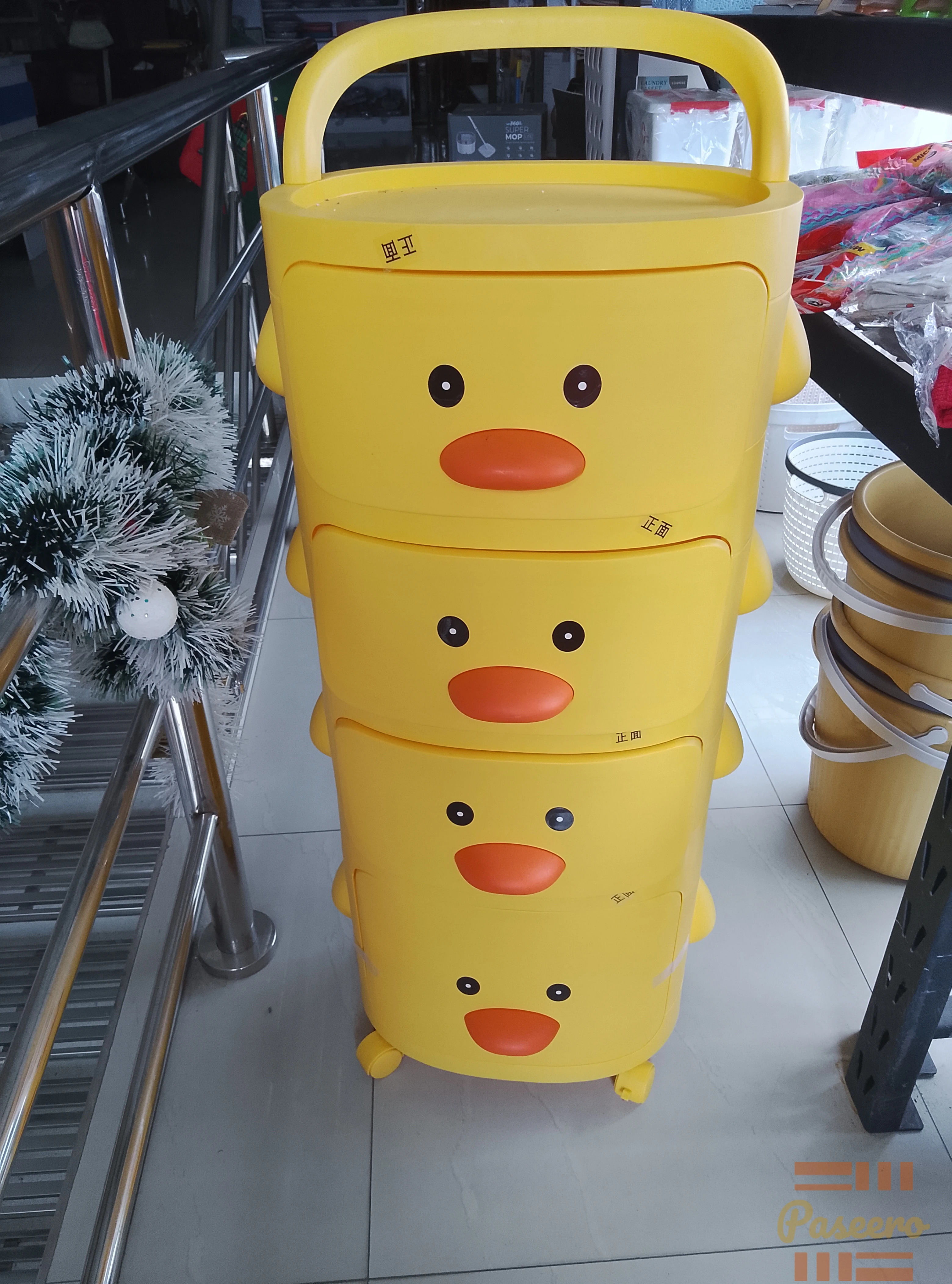 3 and 4Layer Rolling Storage Cabinet