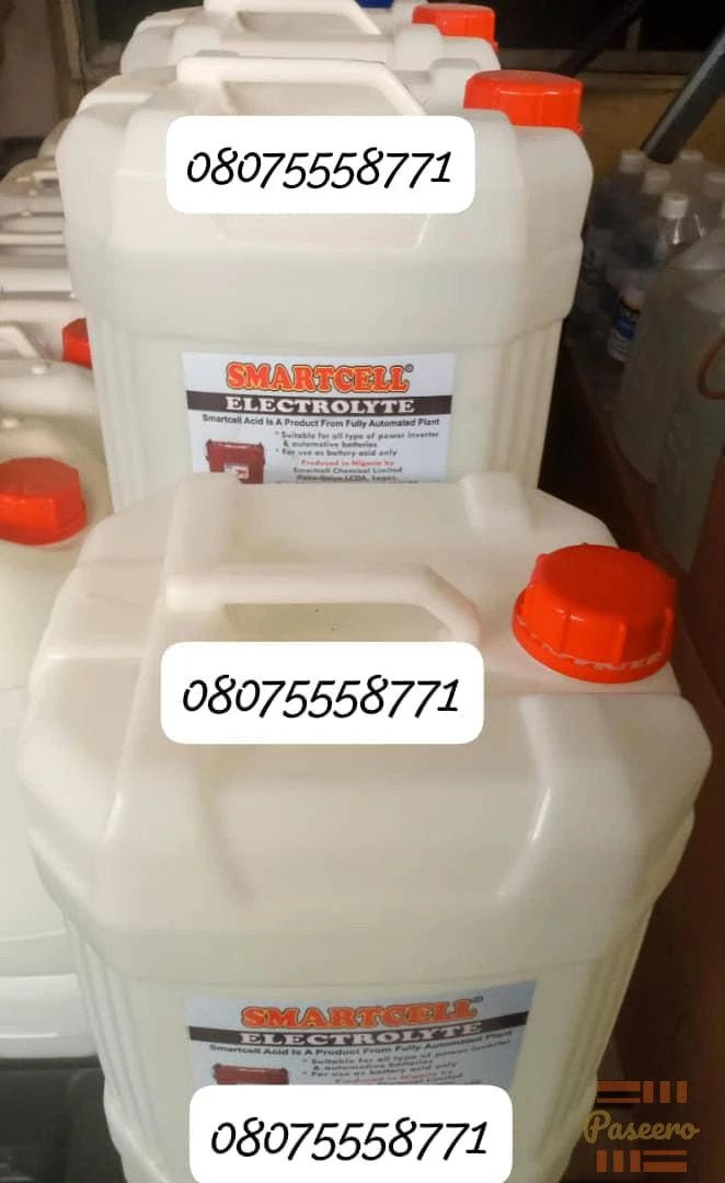 ELECTROLYTE ( ACID) _25 LITERS.