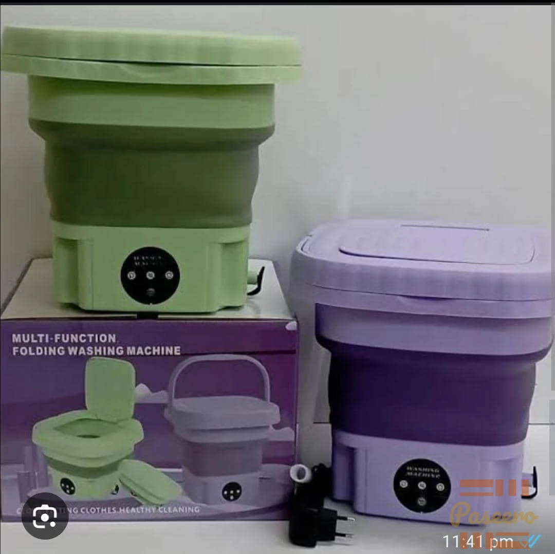 Foldable washing machine