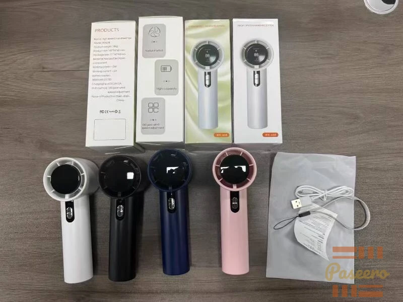 Rechargeable Bladeless Hand Fan2