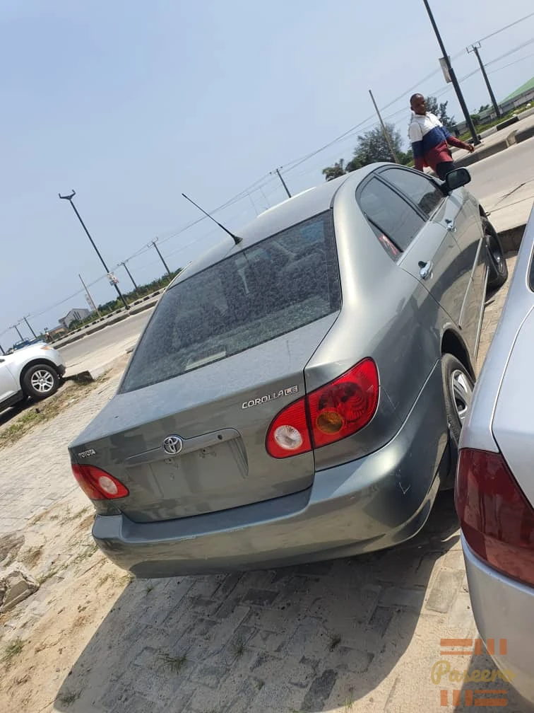 Toyota Corolla Le 2004 sliver 2025 registered7