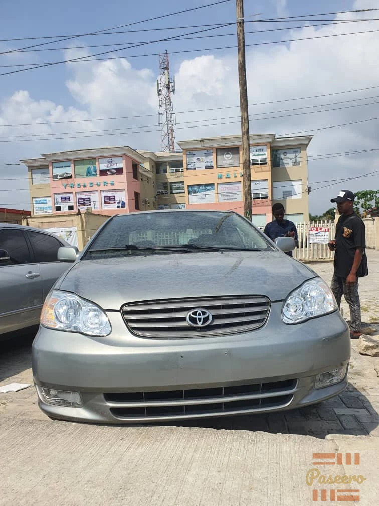 Toyota Corolla Le 2004 sliver 2025 registered1