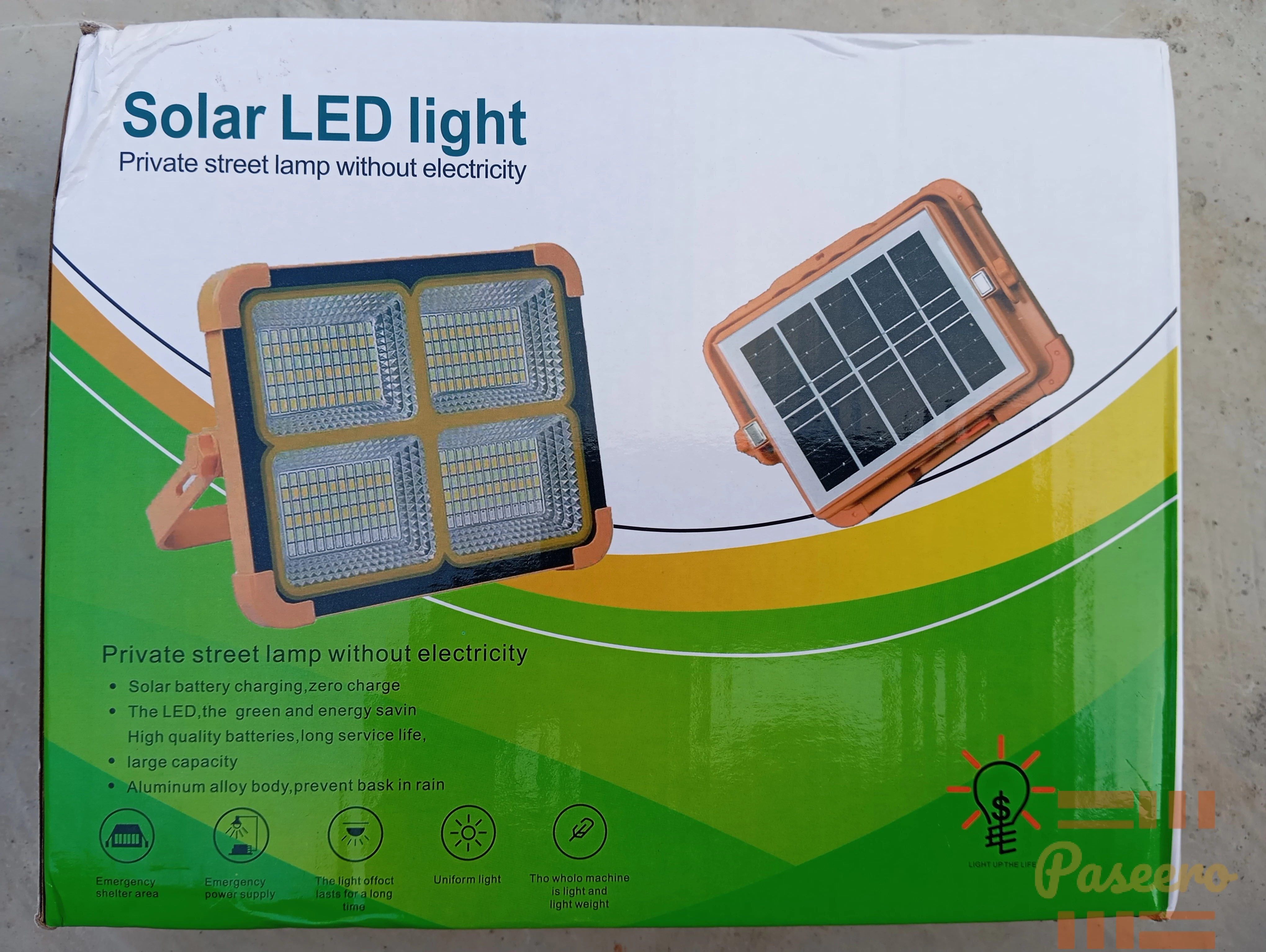 Solar led lamp that can also charge your phone2