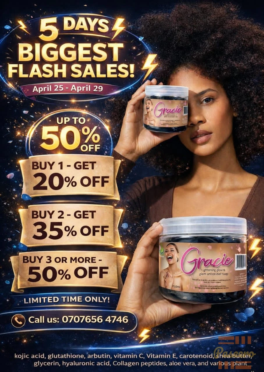 Gracie lightening glow and glam soap
