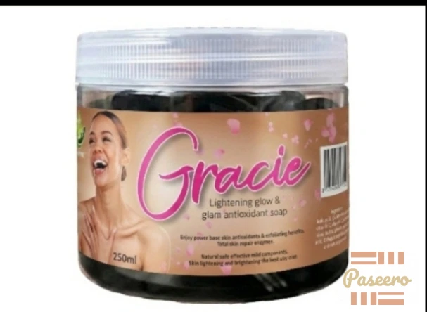 Gracie lightening glow and glam soap2