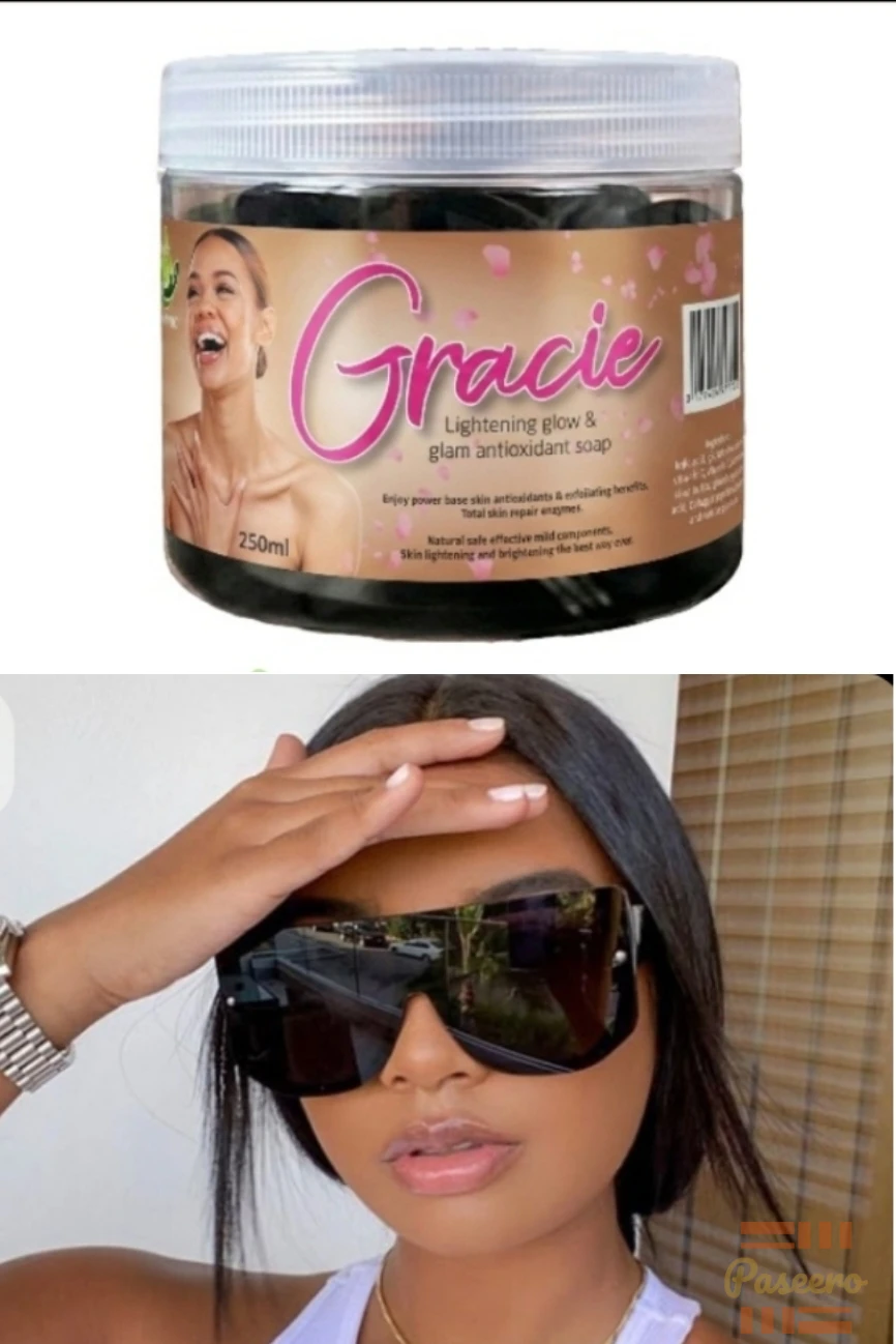 Gracie lightening glow and glam soap4