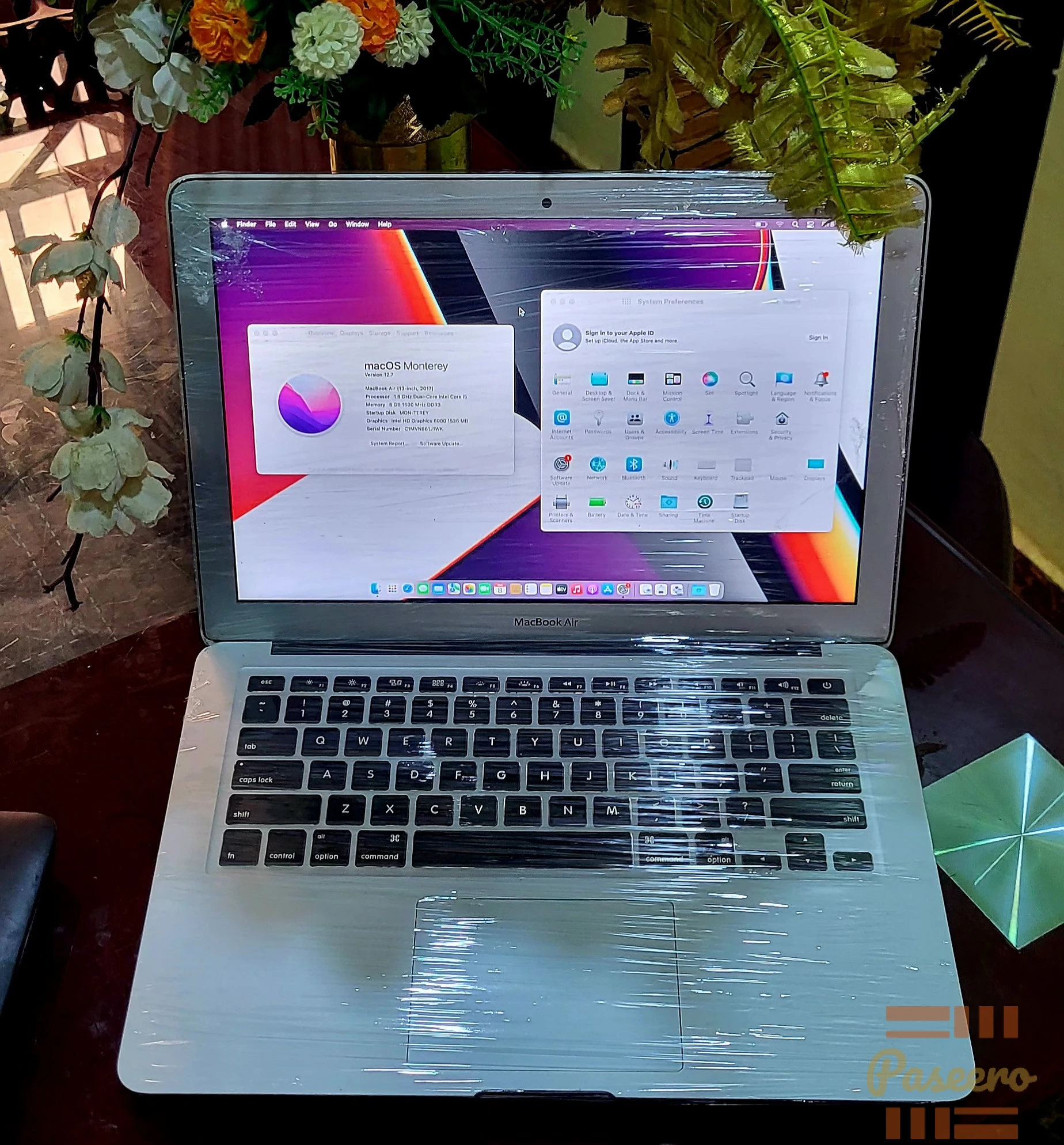 Macbook Air 2017 256Gb 8Gb i7 laptop