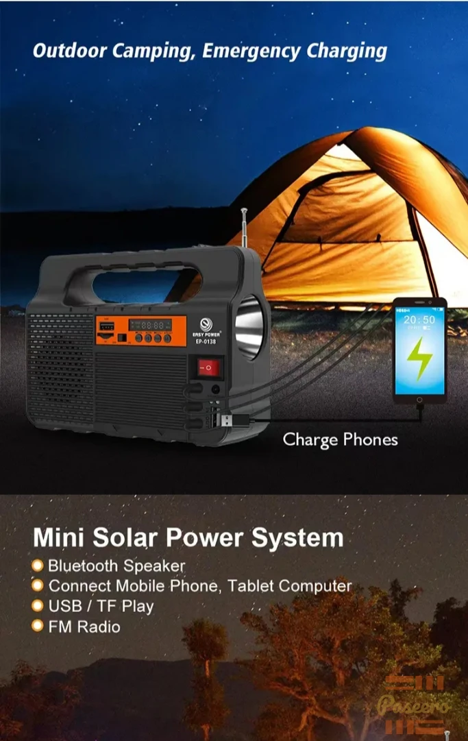 Easy Power Solar Lighting System EP-01387