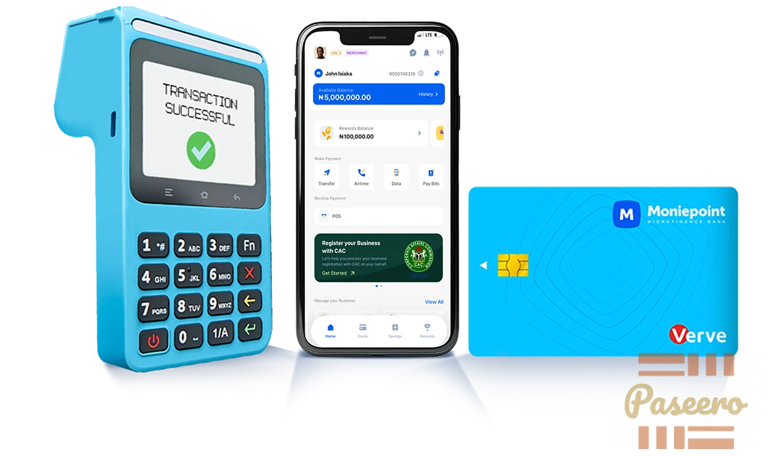 Moniepoint Mfb POS Machine for Business purpose