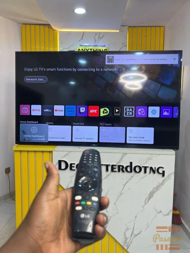 70 inches Brand New frameless smart LG tv with Bluetooth connection and2