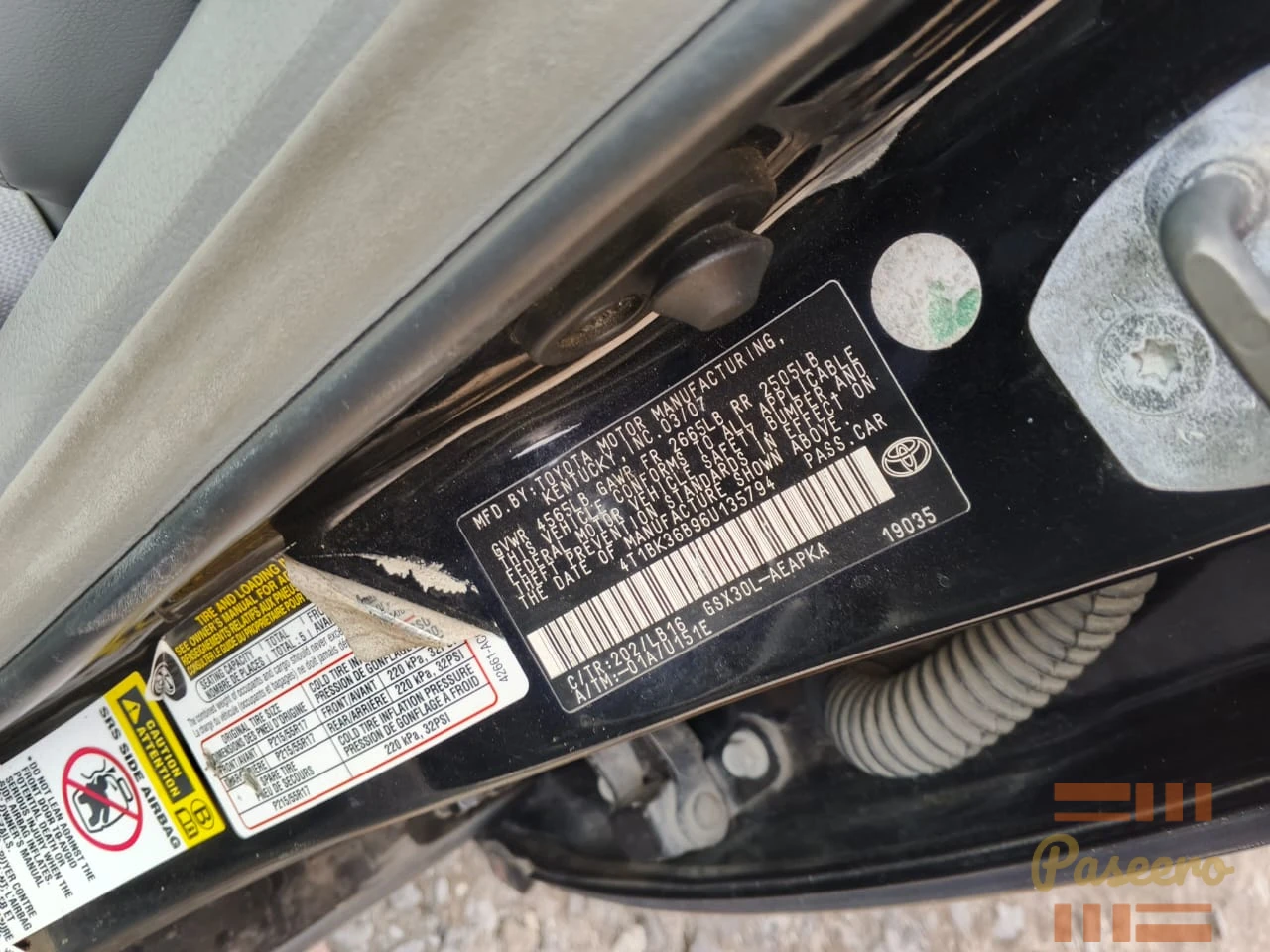 Toyota Avalon 20079
