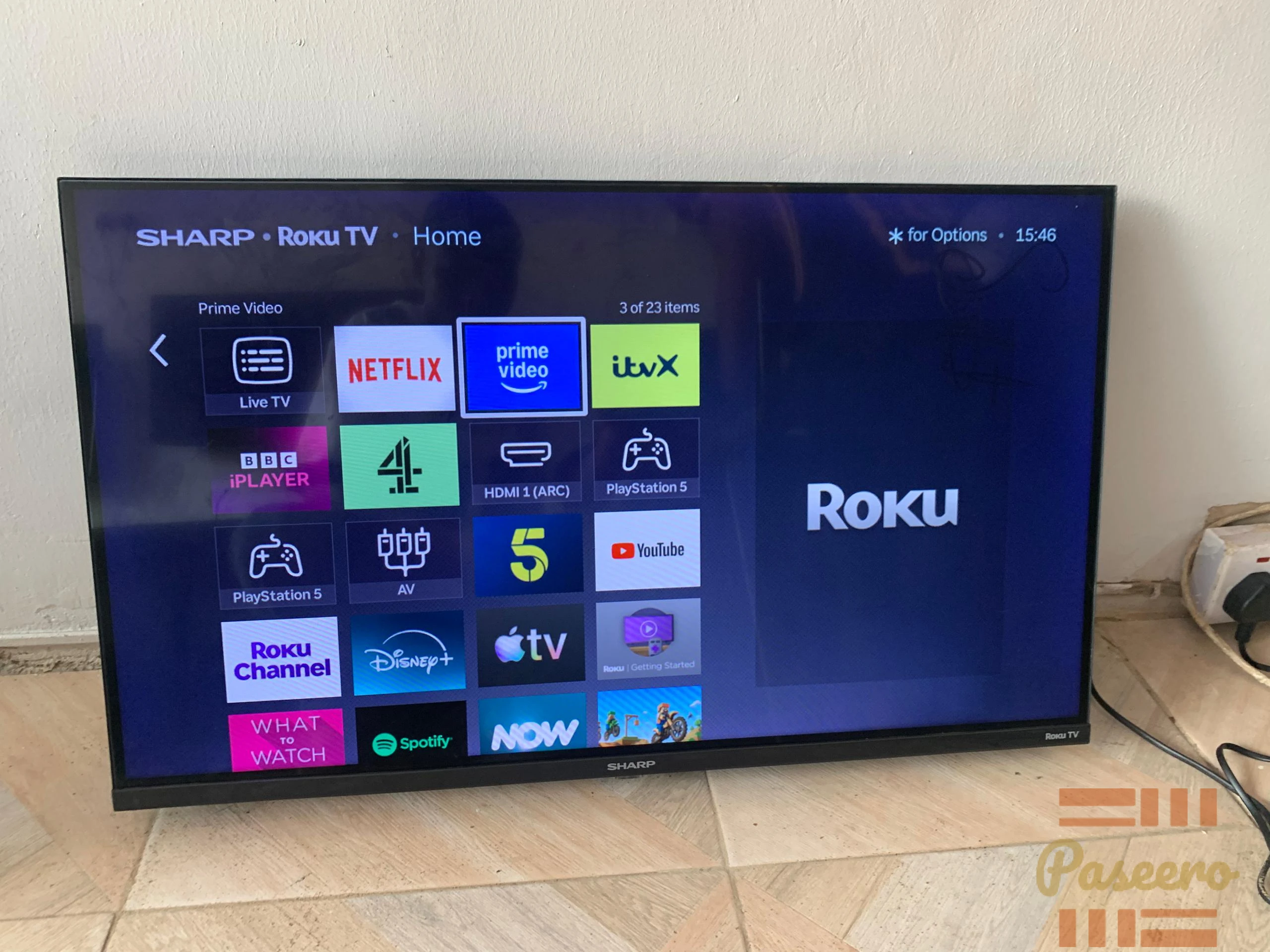 Sharp roku smart TV 32 inches 4k display 2023 model