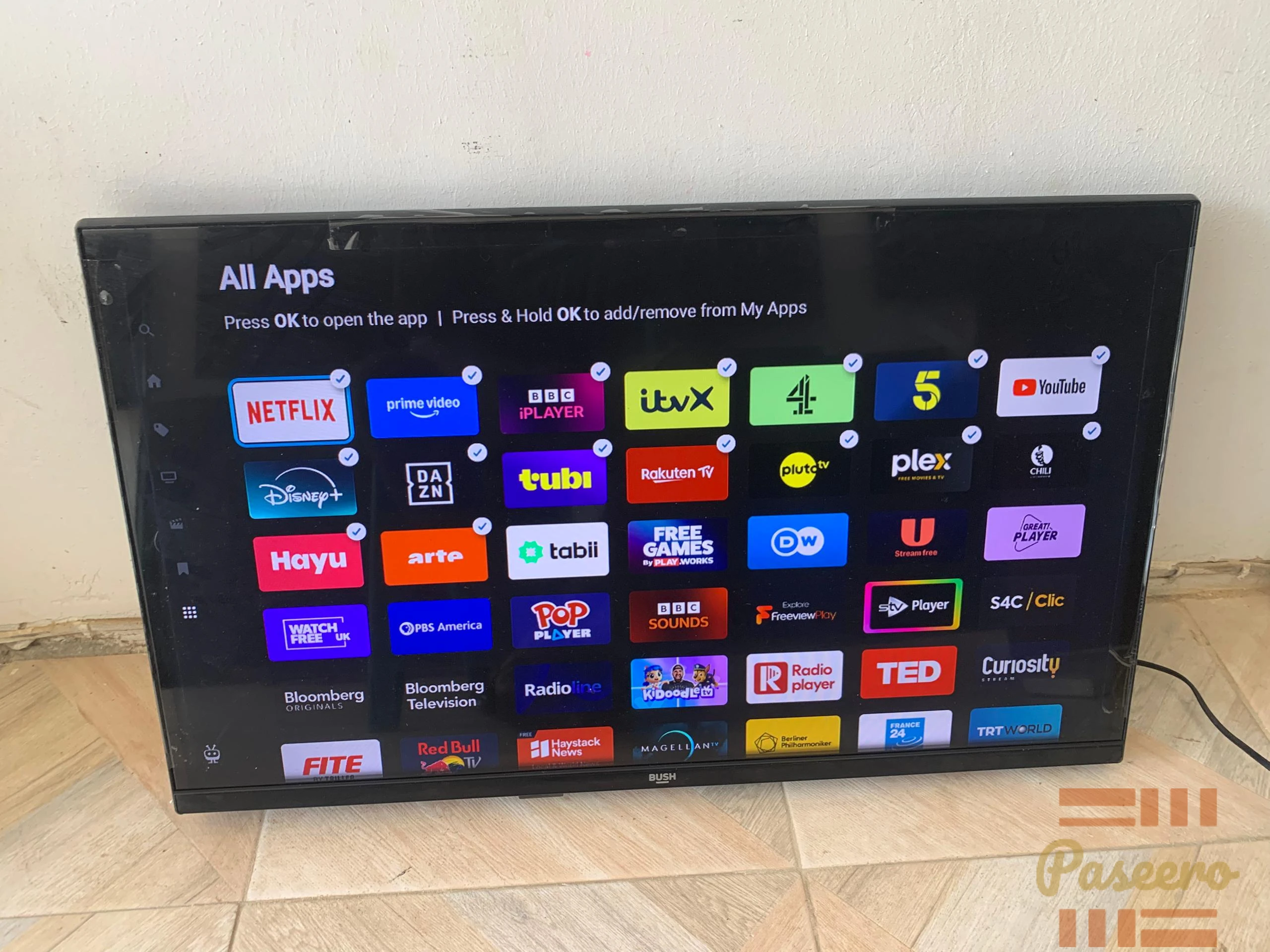Bush smart TV 32 inches full HD display with Netflix YouTube prime video