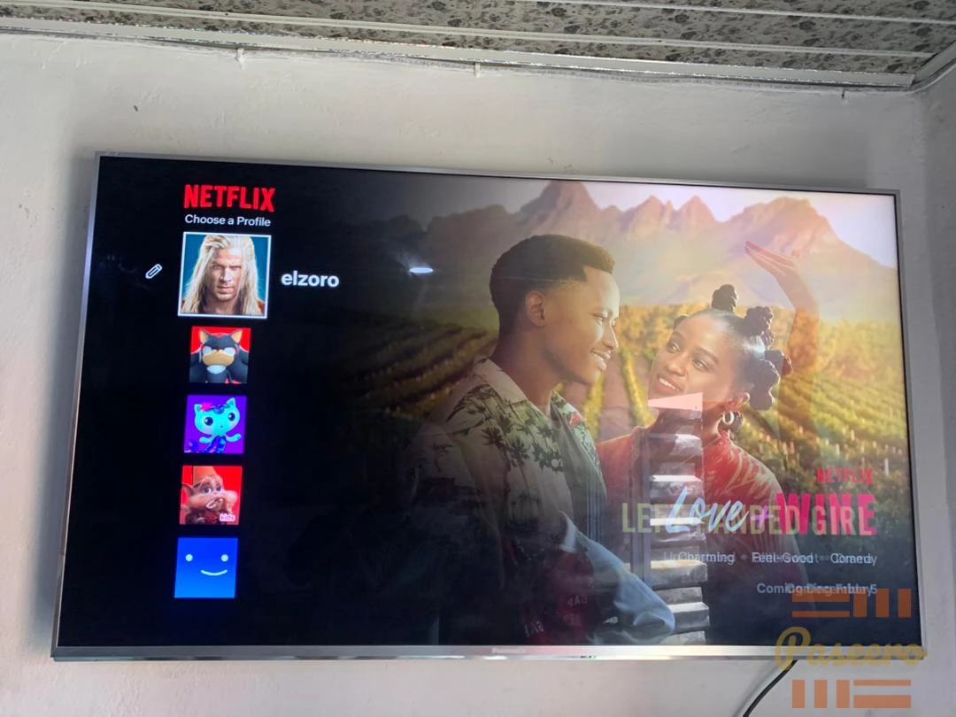 Panasonic smart TV 50 inches 4k display with Netflix YouTube prime video3