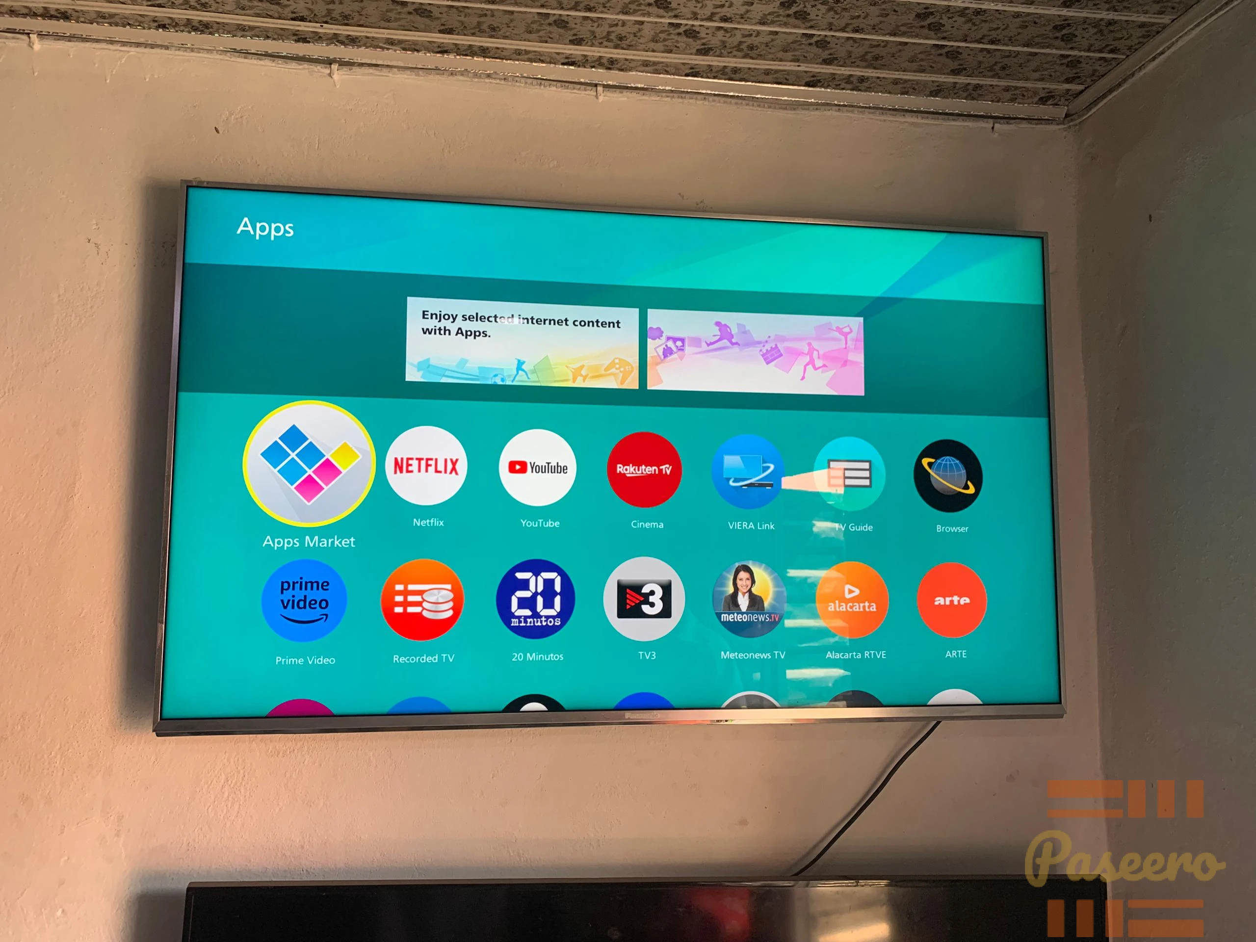 Paseero.ng | Panasonic smart TV 50 inches 4k display with Netflix
