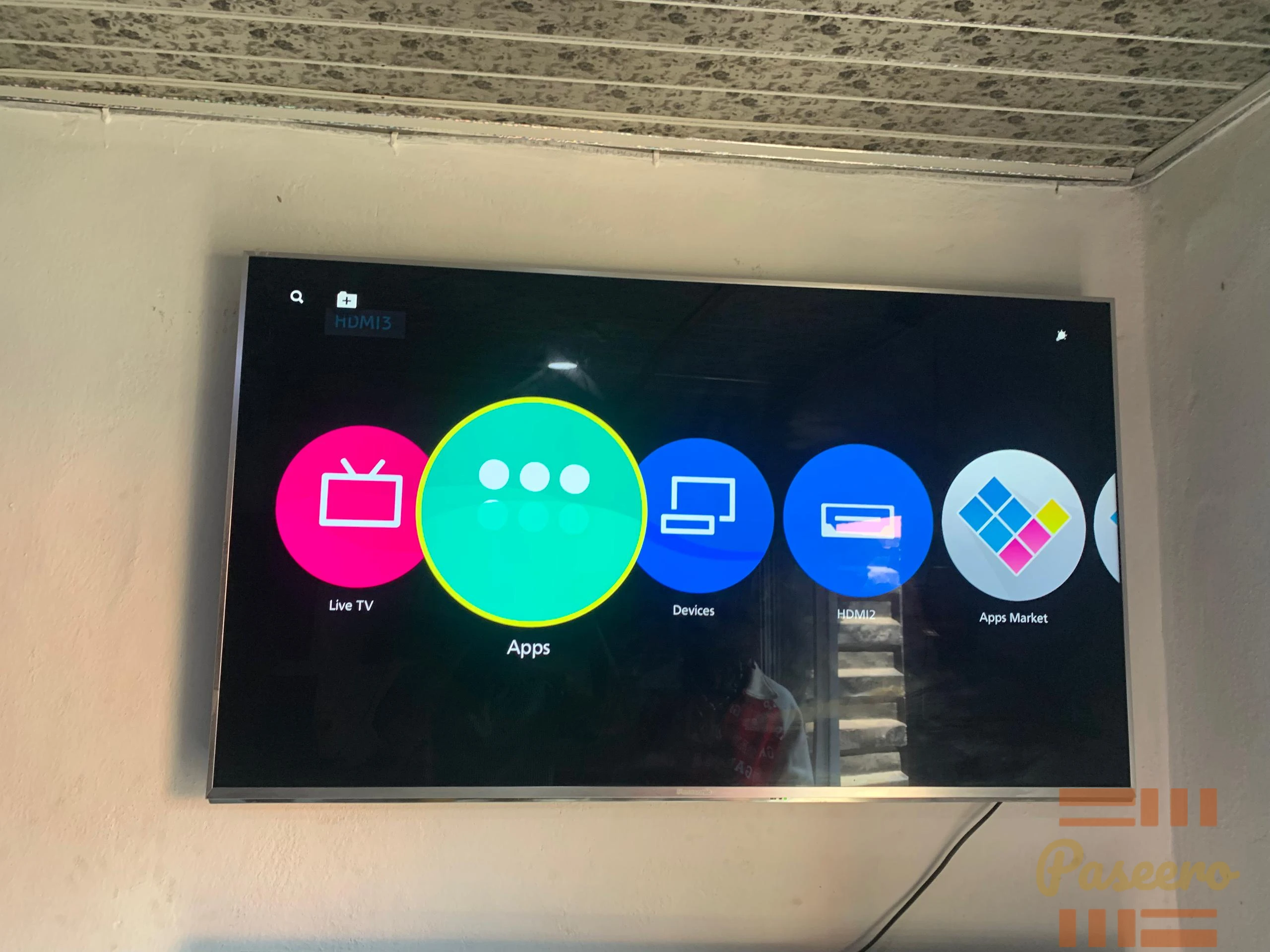 Panasonic smart TV 50 inches 4k display with Netflix YouTube prime video4