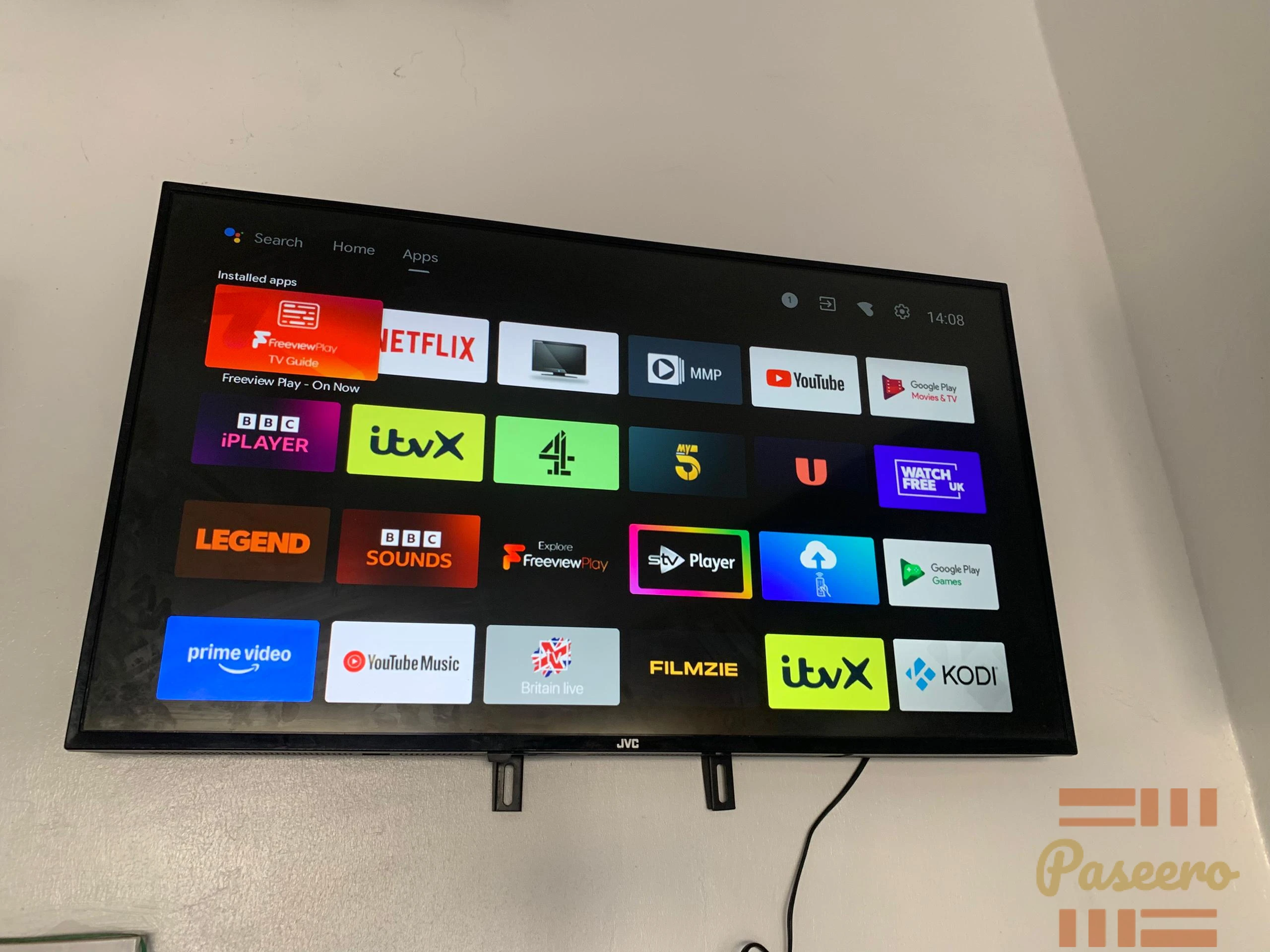 JVC android TV 43 inches 4k display with free Netflix account and YouTube1