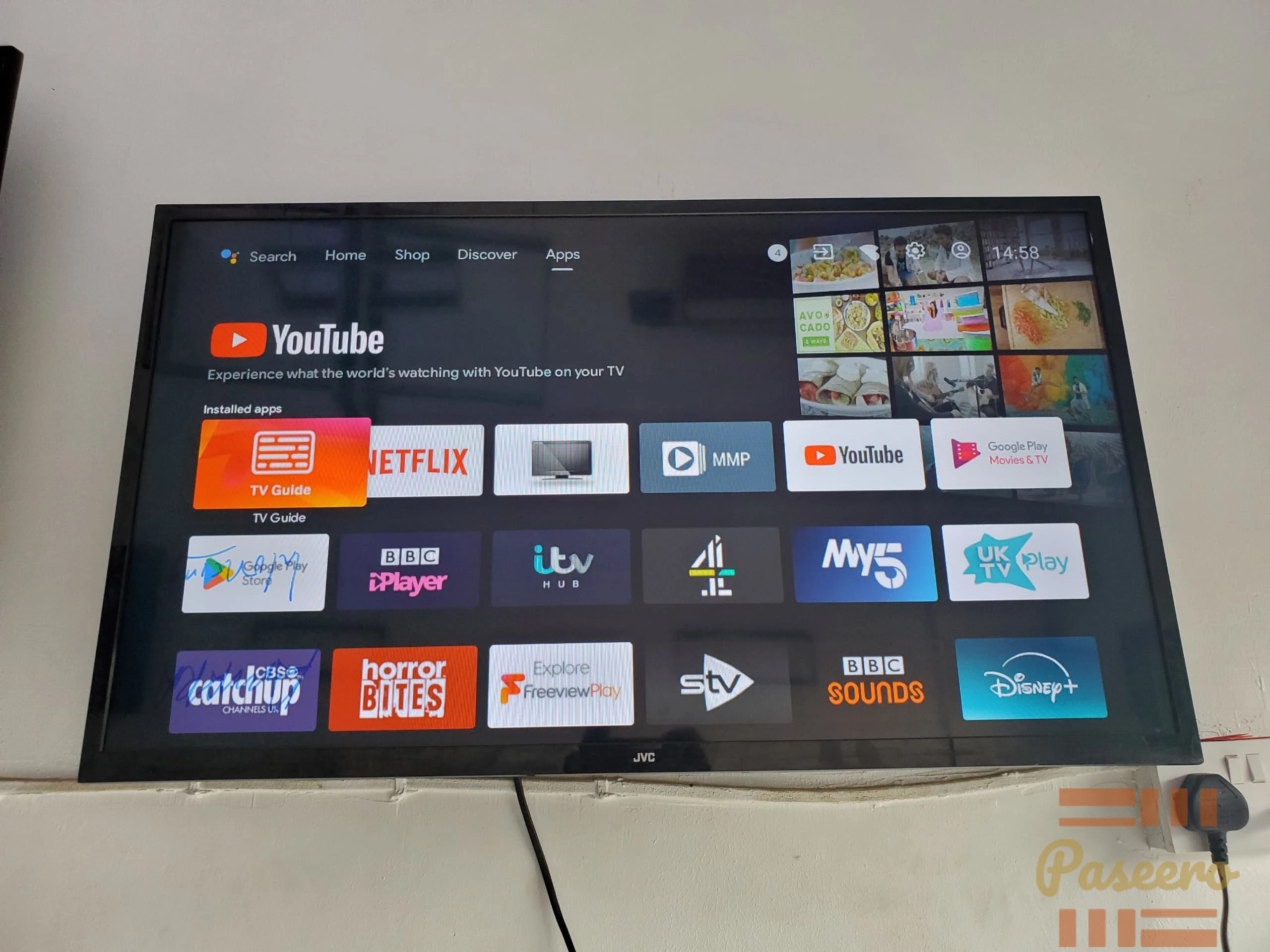 JVC android TV 40 inches 4k display with free Netflix account3