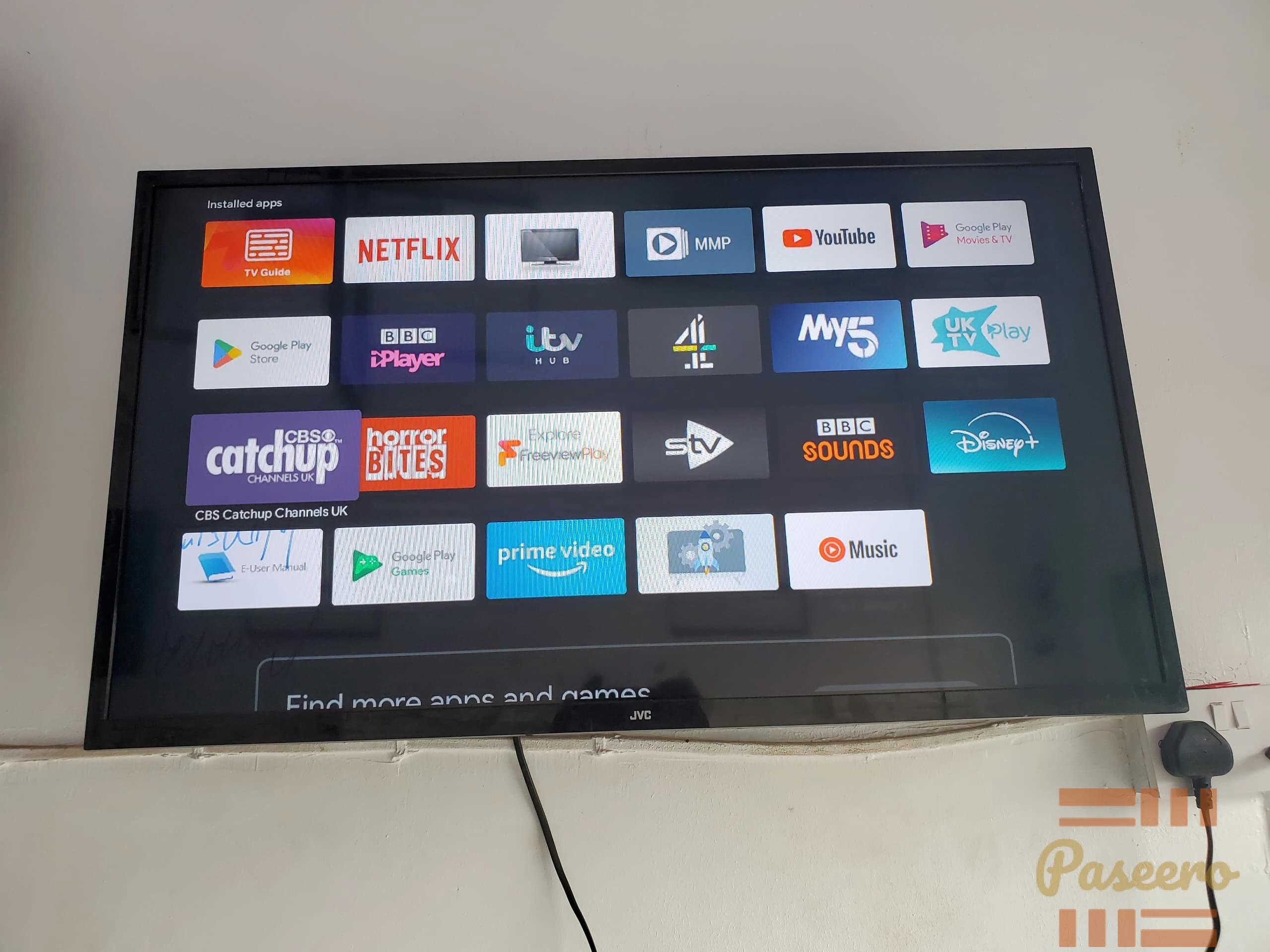 JVC android TV 40 inches 4k display with free Netflix account1