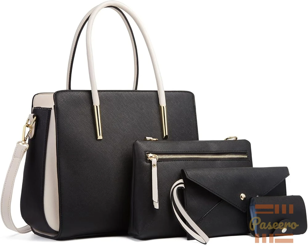 FANDARE Elegant Handbags Wallet Tote Bag Womens Top Handle Satchel Purse2