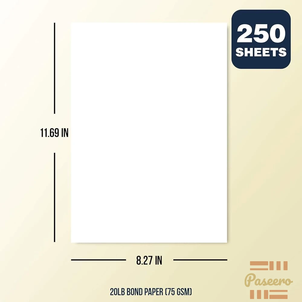 SSuperfinePrinting A4 White Paper | For Copy, Printing, Writing | 210 x 291