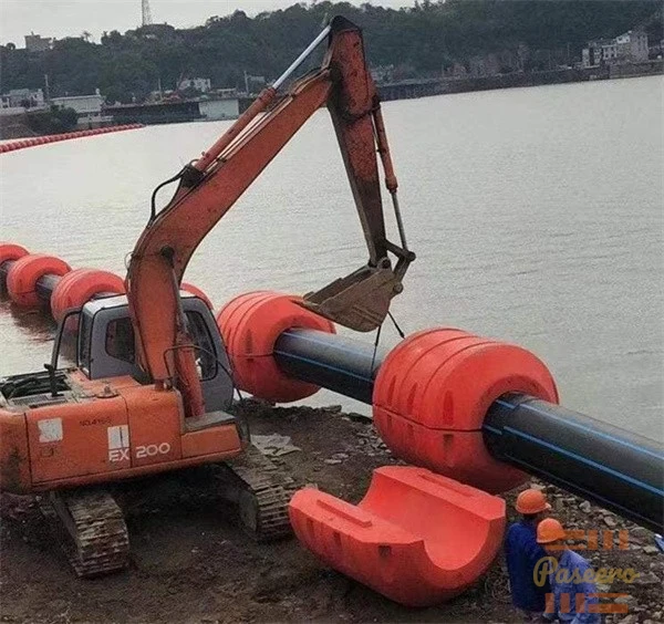 HDPE Pipes Suitable for Dredging and Drainage purposes,with Flange2
