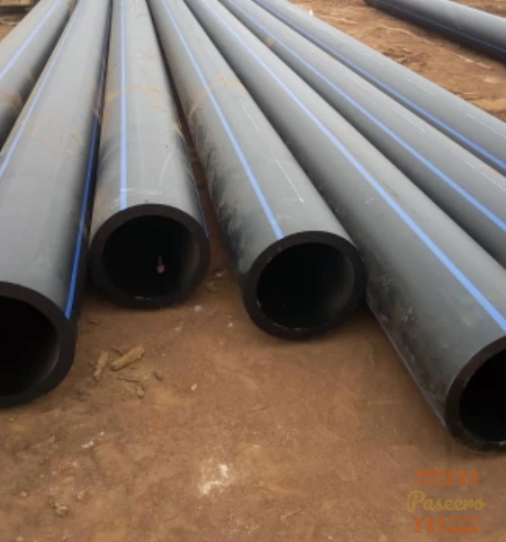 HDPE Pipes Suitable for Dredging and Drainage purposes,with Flange1