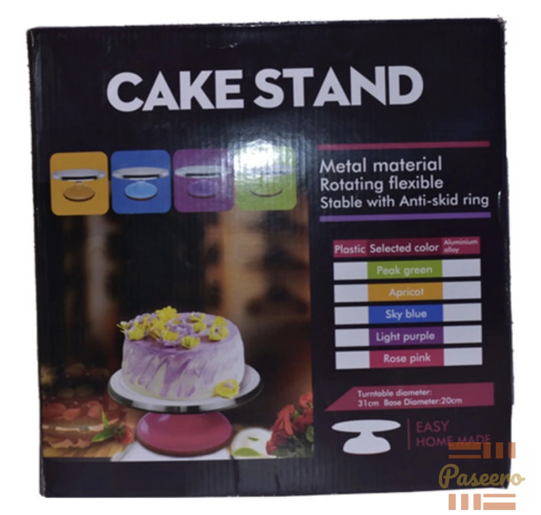 Cake turntable