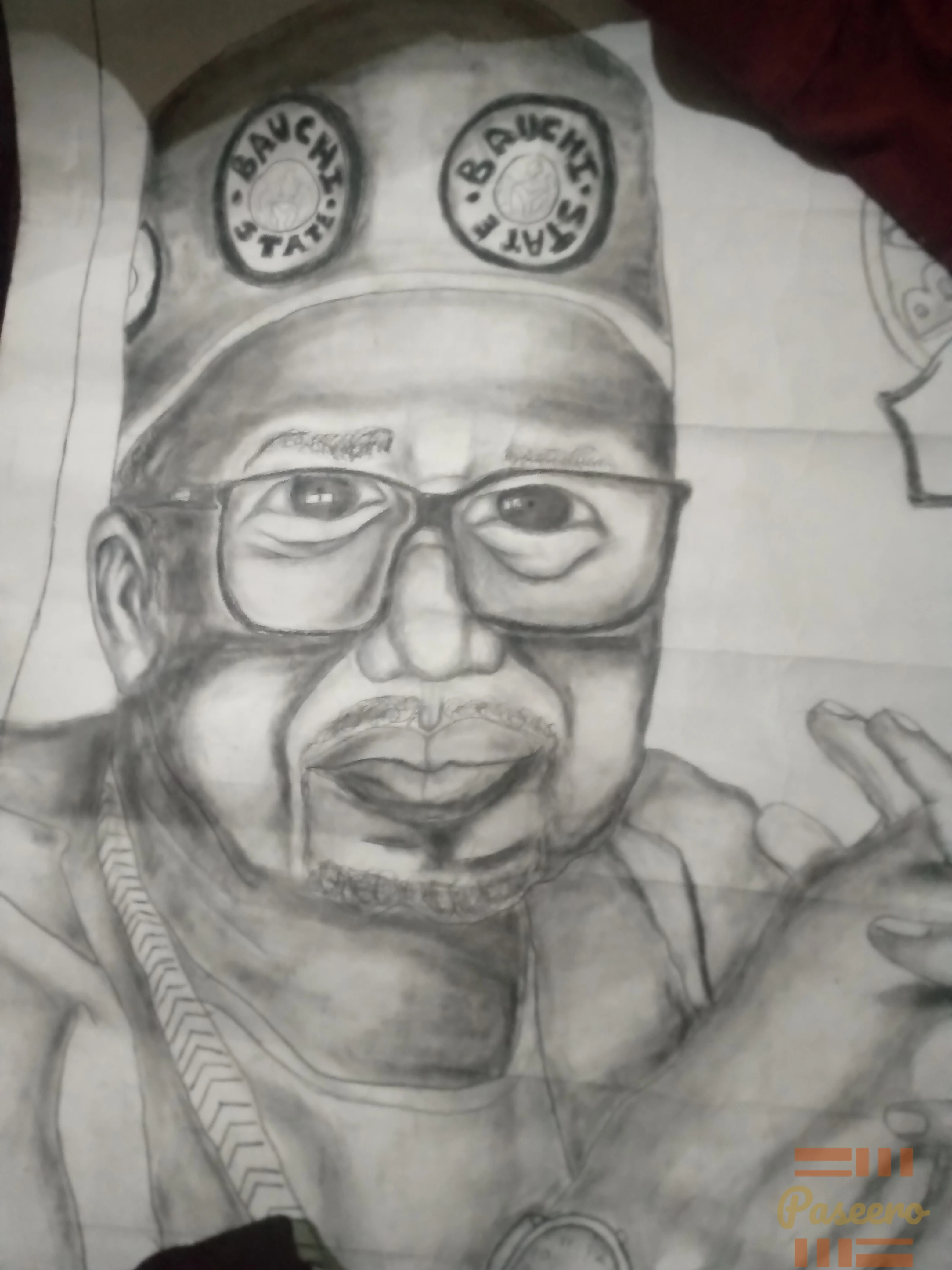 Drawing of the Governor of Bauchi state2