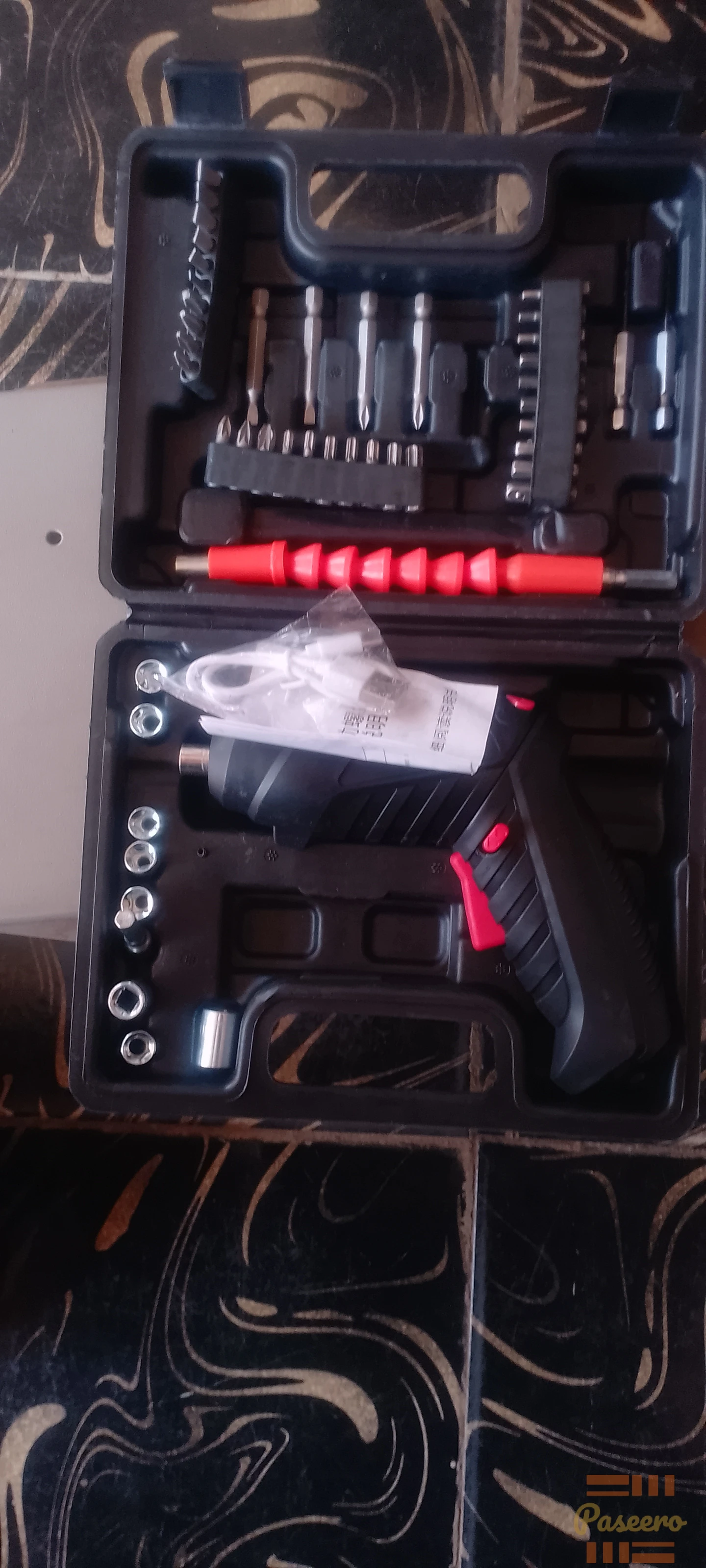 105 pcs Electric Screwdriver Tool Box2