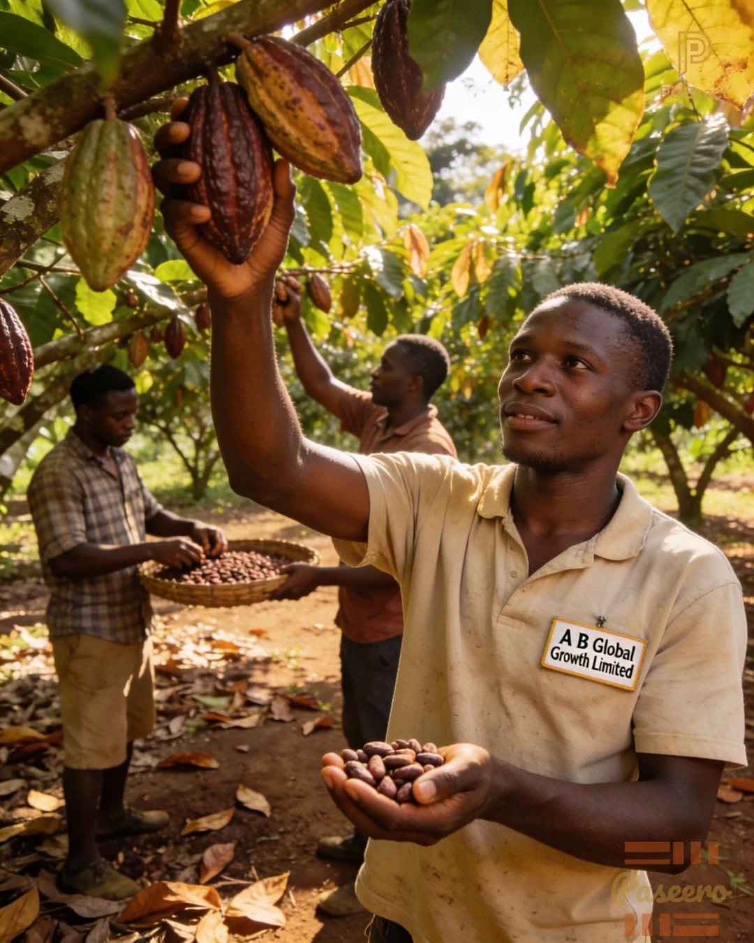 Cocoa beans seeds