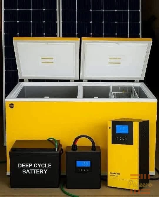 Solar freezer