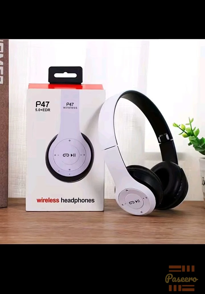 Stereo P47 Headset 5.0 bluetooth headset folding series wireless sports
