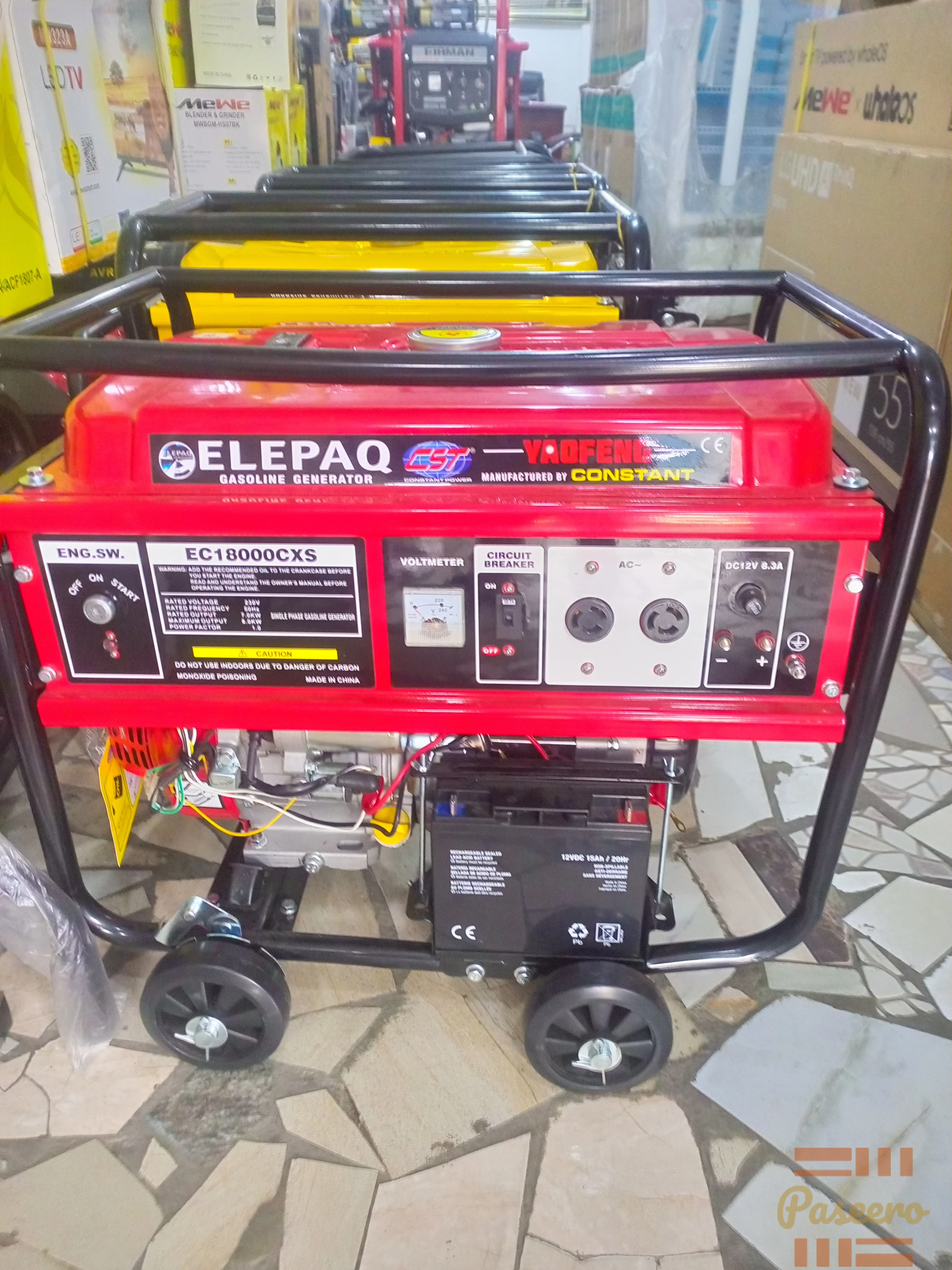 ELEPAQ CONSTANT EC18000CXS GENERATOR