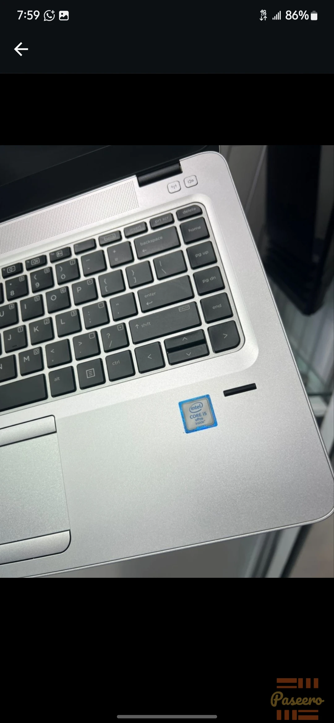 Hp elitebook 840g3 Intel core i5 6gen 256ssd 8gb3
