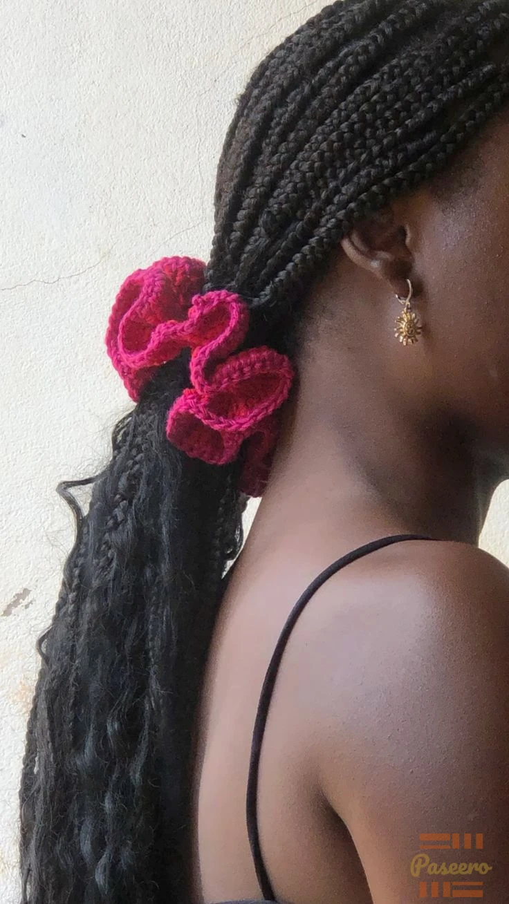 Crochet Scrunchie2