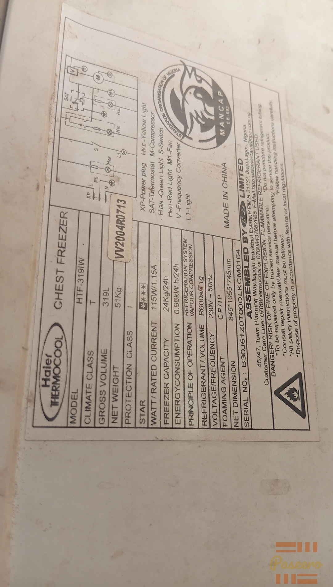 Used freezer as new8