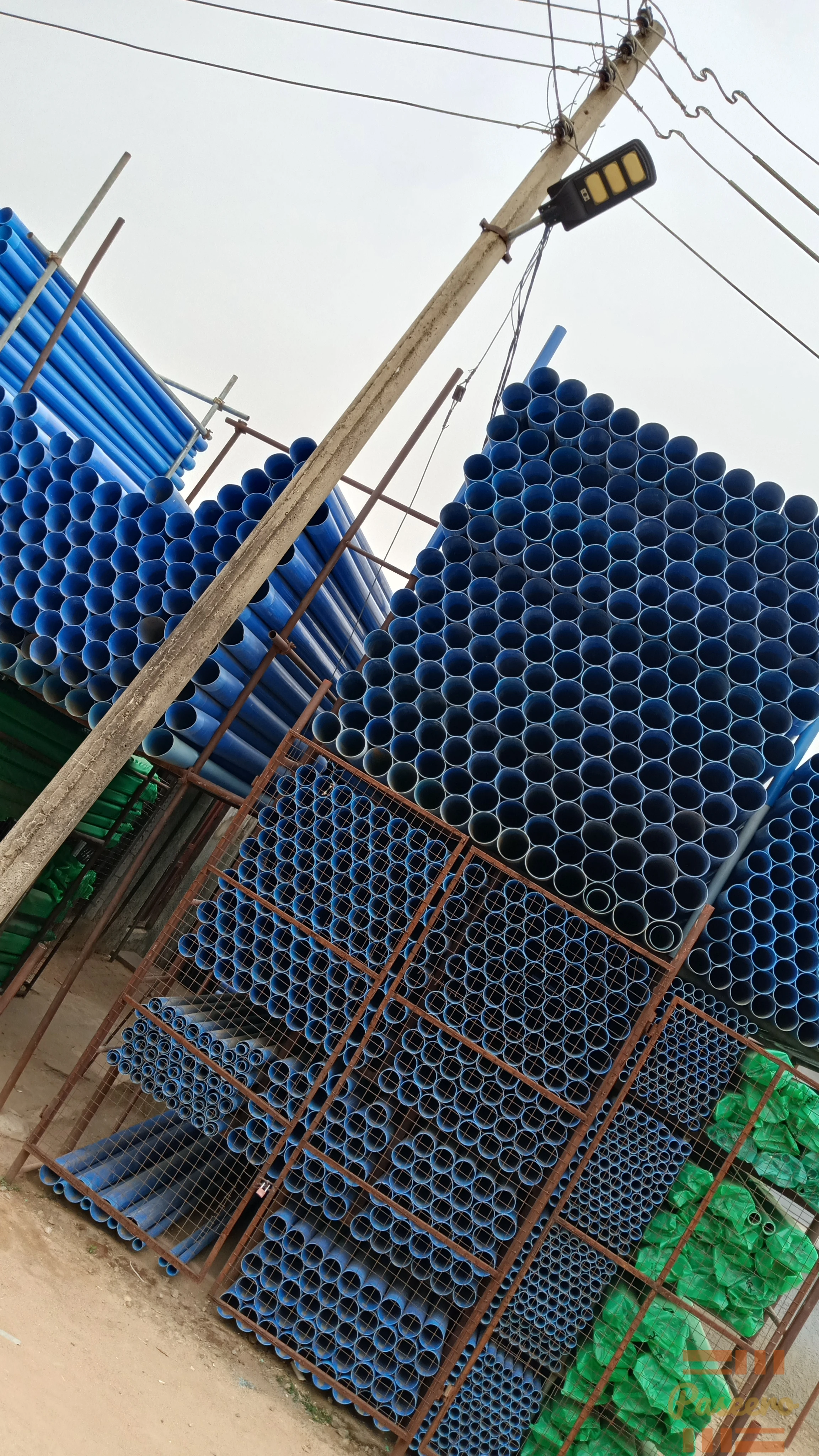 PVC pipes and fittings
