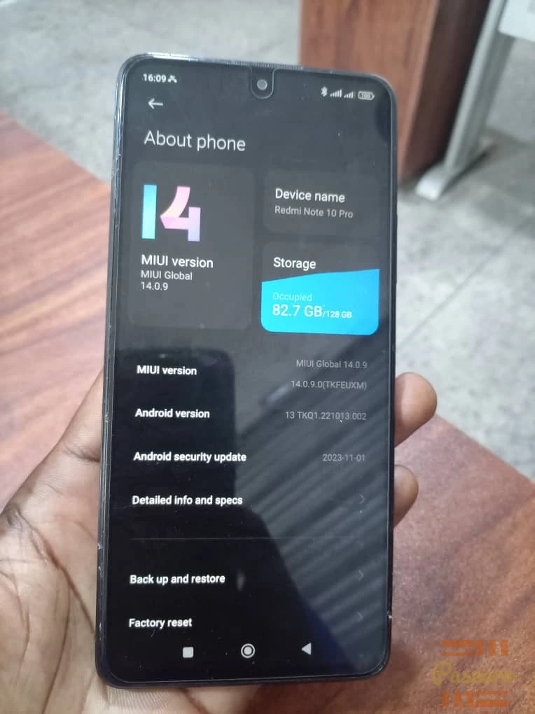 REDMI NOTE 10 PRO 128/6GB