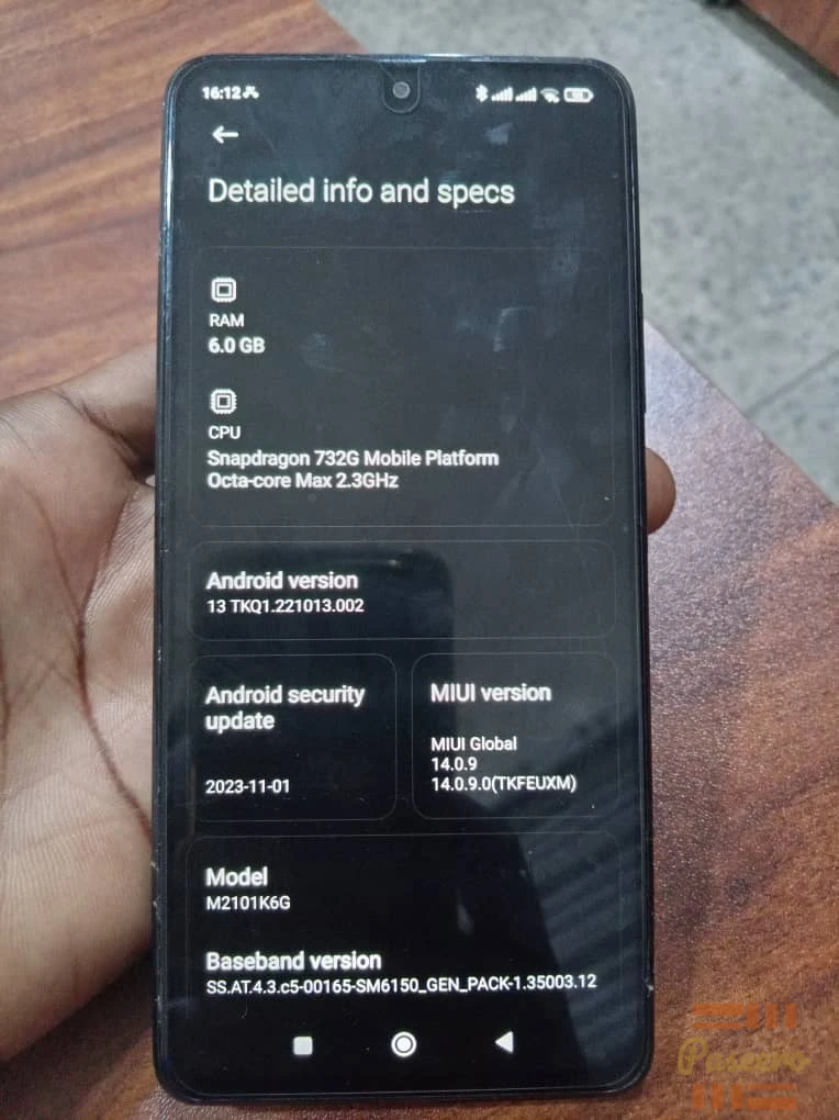 REDMI NOTE 10 PRO 128/6GB1