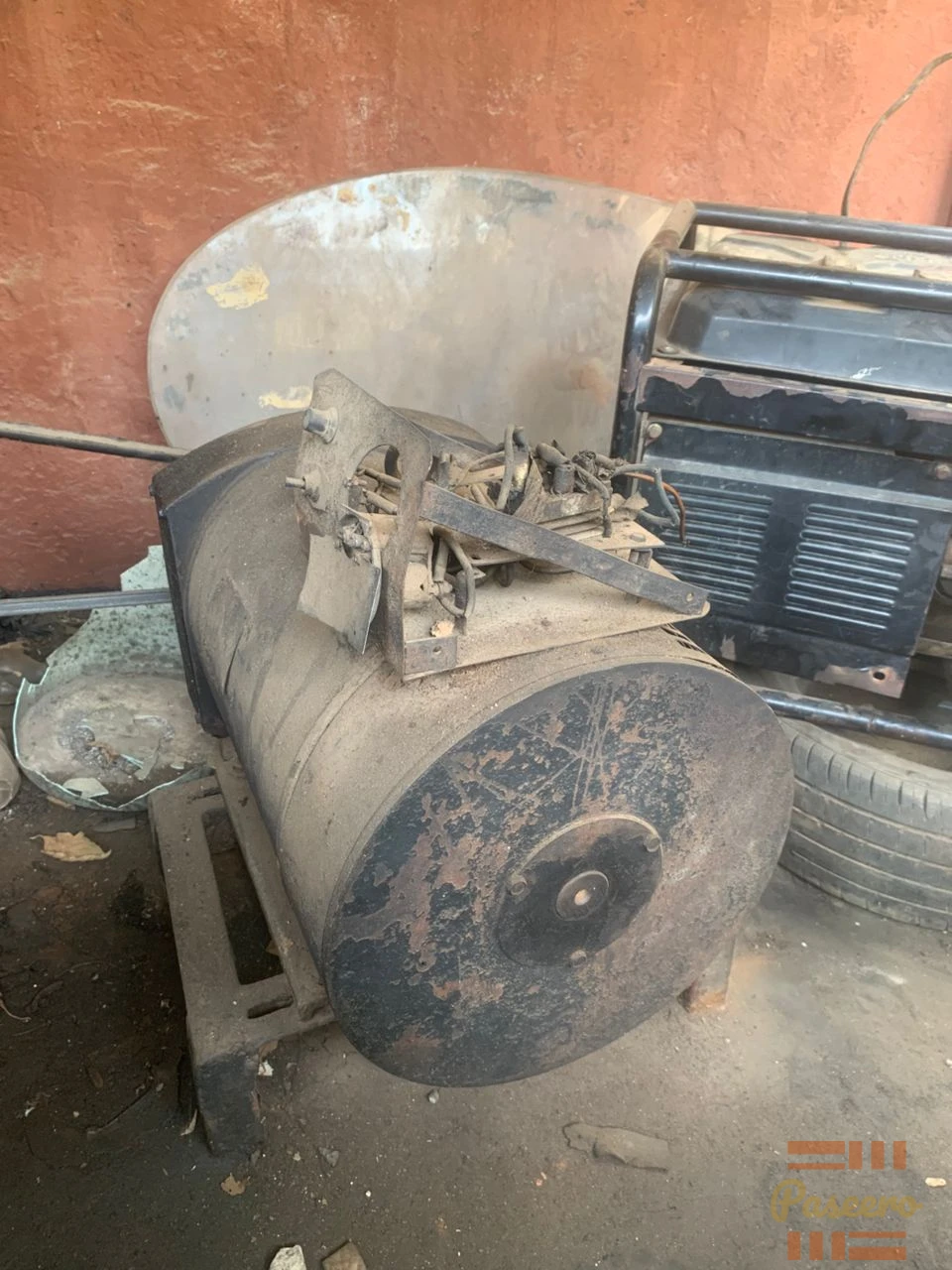 Used 7.5kva alternator2