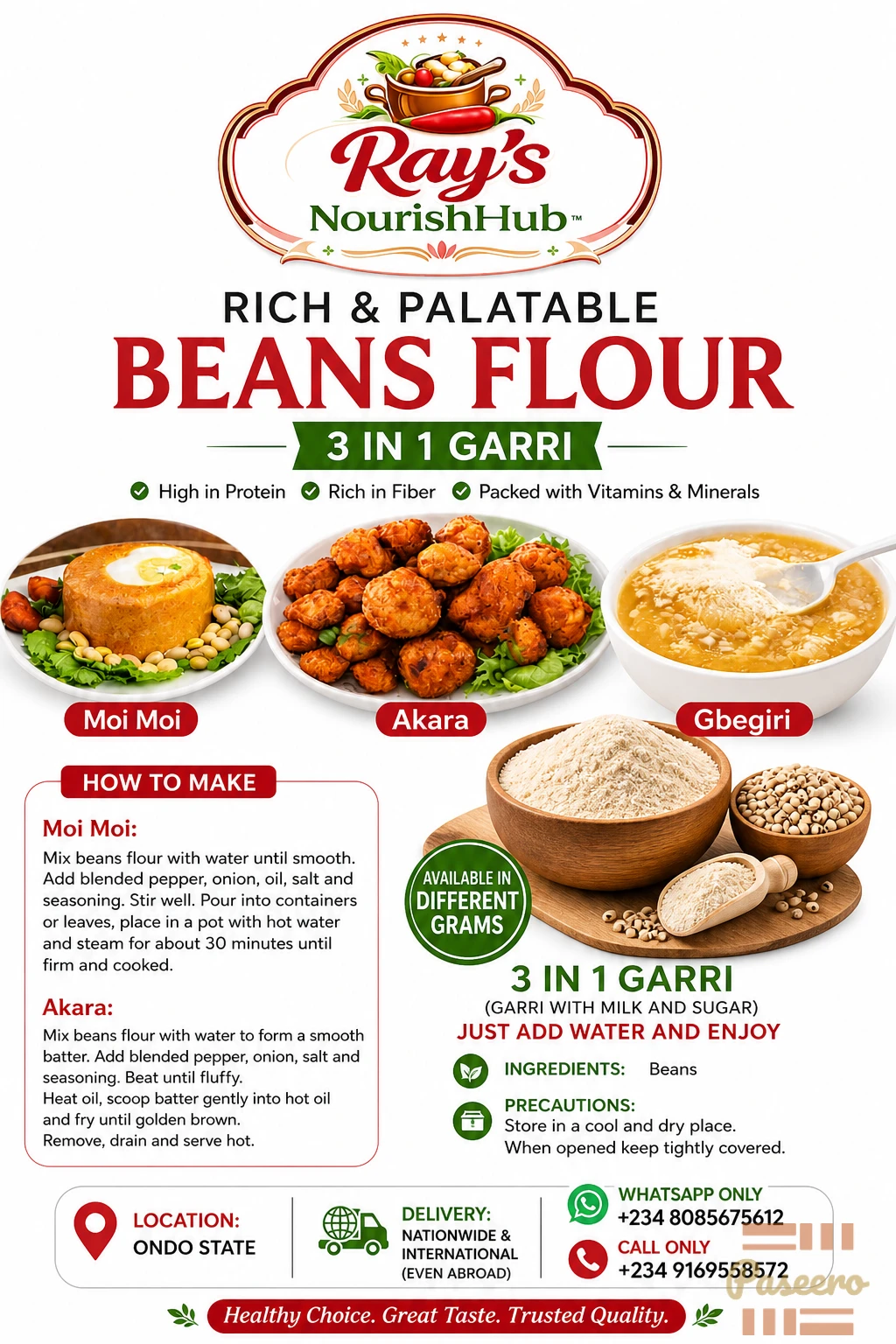 Beans flour1